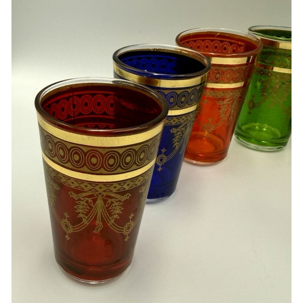 Marrakech Tea Time Moroccan Glasses - 8 glasses - Picture 3 of 5